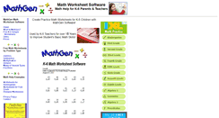 Desktop Screenshot of mathgen.com